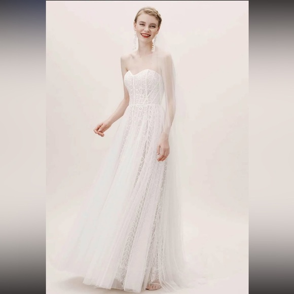 BHLDN Willowby Cordova Ophelia Wedding Dress - Picture 9 of 9